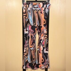 No Boundaries Marble Junior's Flare Pants